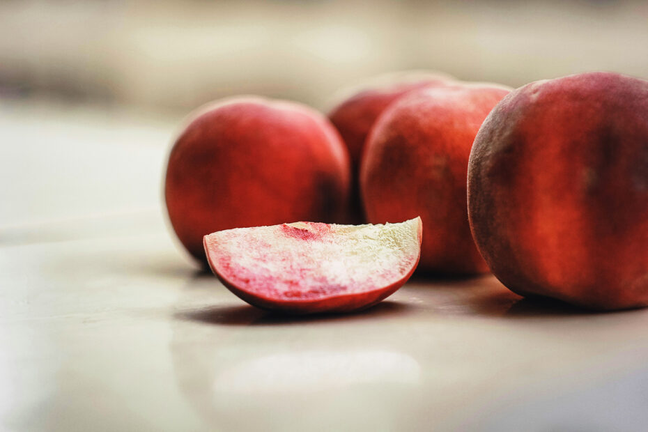 Ripe peaches remind us to embrace the full juiciness of summer.
